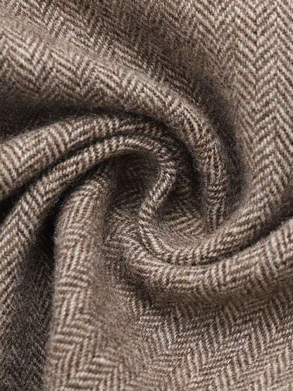 Brown Washable Wool Women Shorts