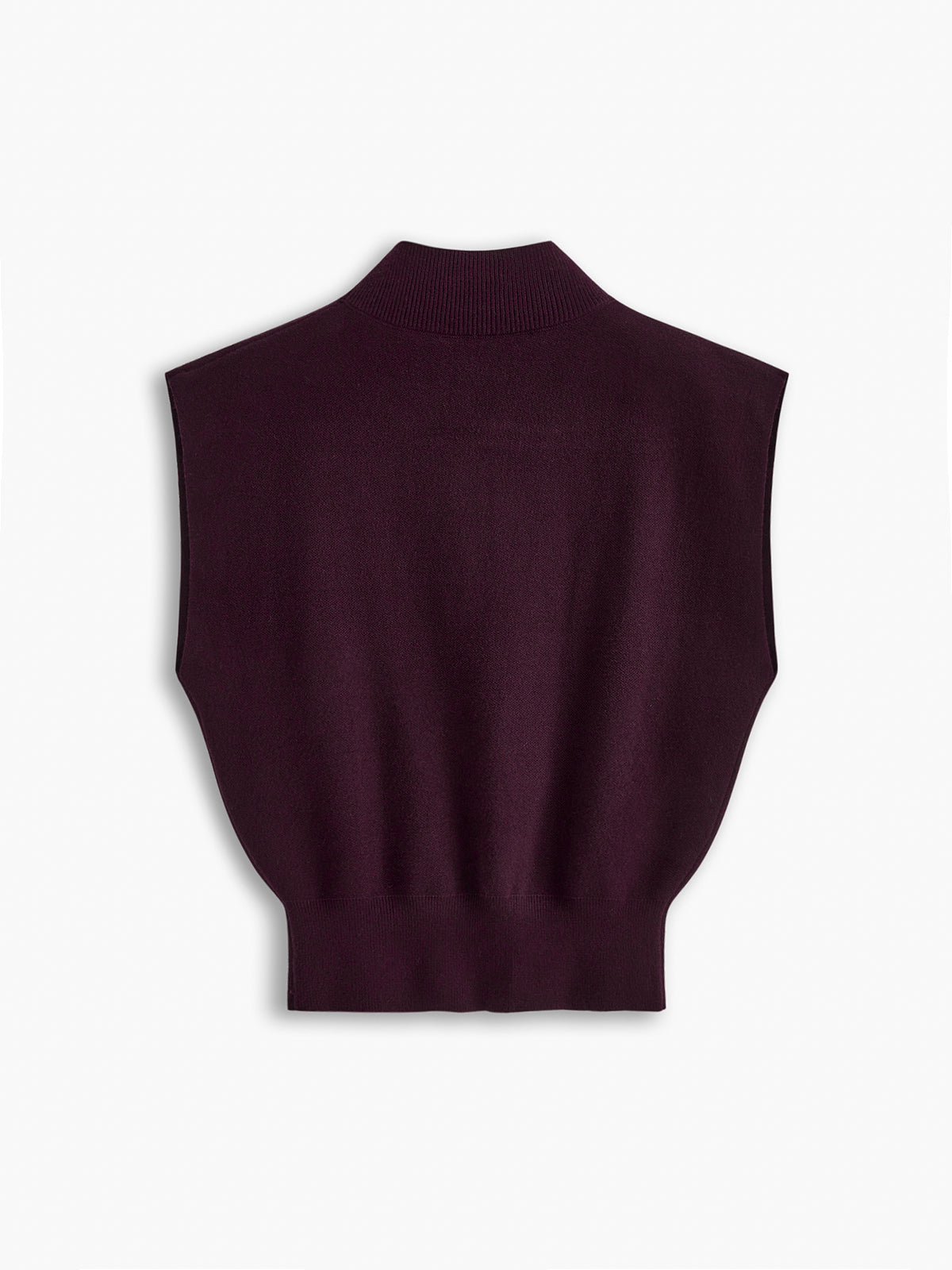 Leisurely Solid Pullover Sweater Vest