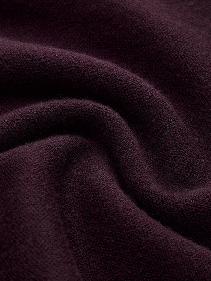 Leisurely Solid Pullover Sweater Vest