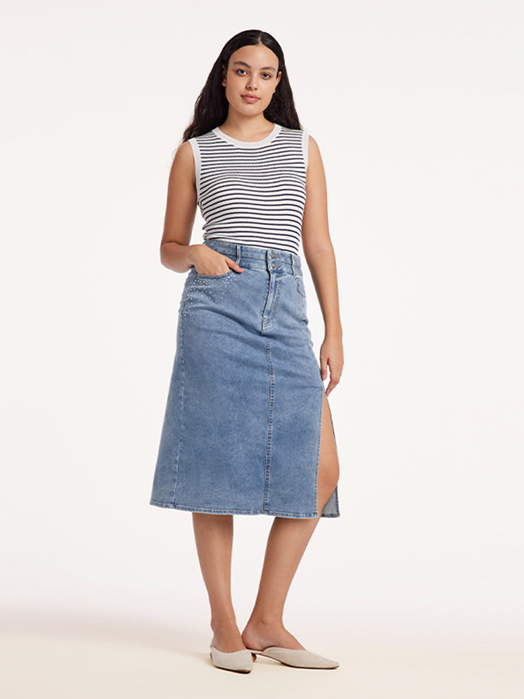 Slim Knitted Women Tank Top