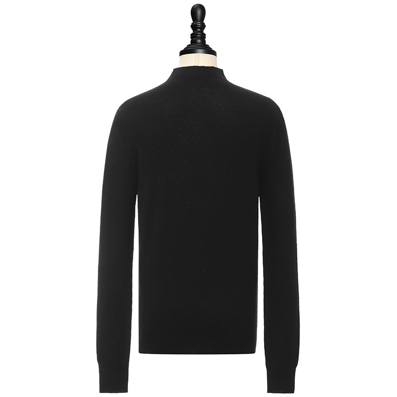Cashmere Mock Neck Women Sweater